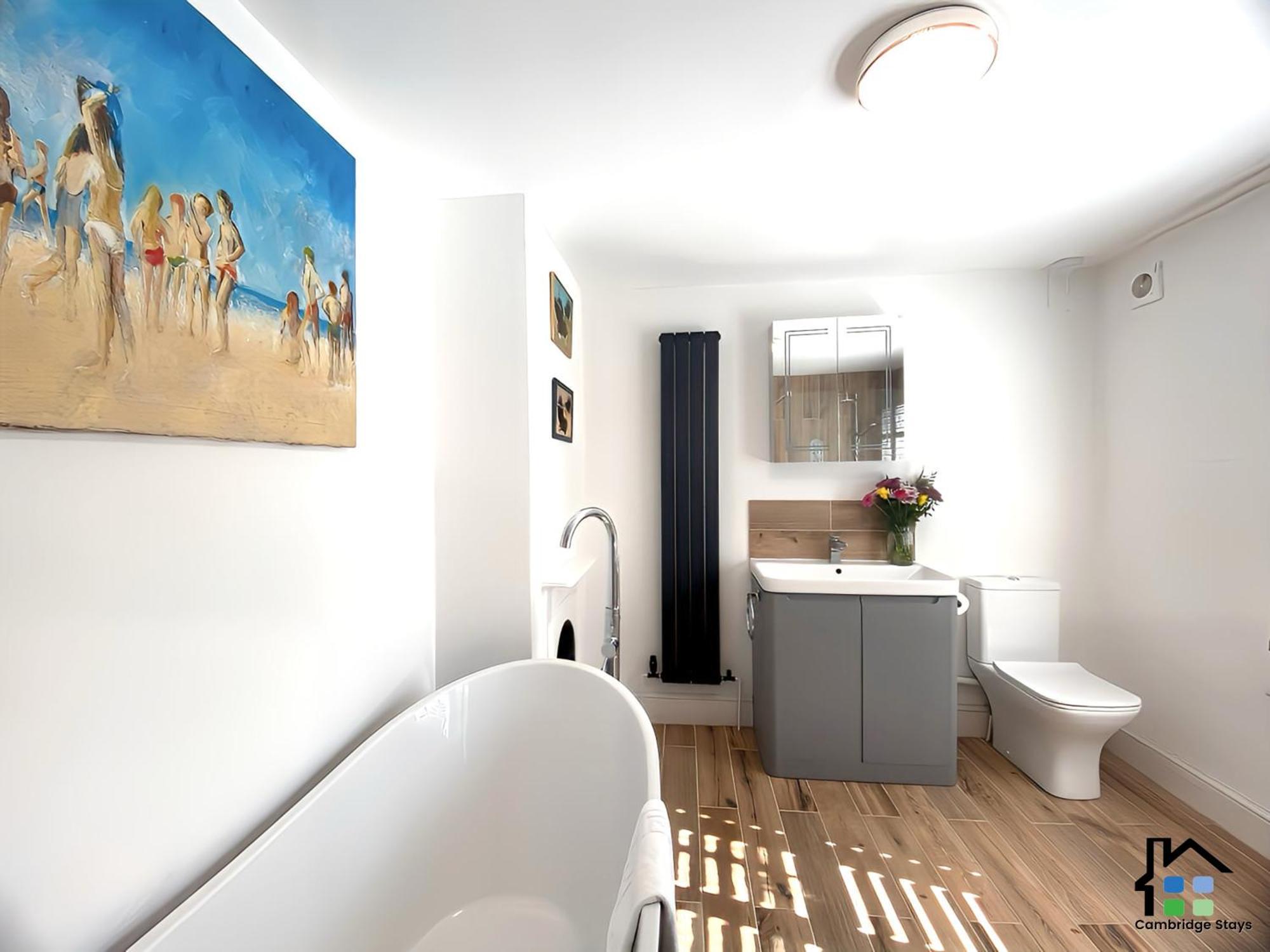 Cambridge Stays 3Br House, Easy Walk To City Center, 2 Showers, Garden, 2 Free Parking Spaces Exterior photo
